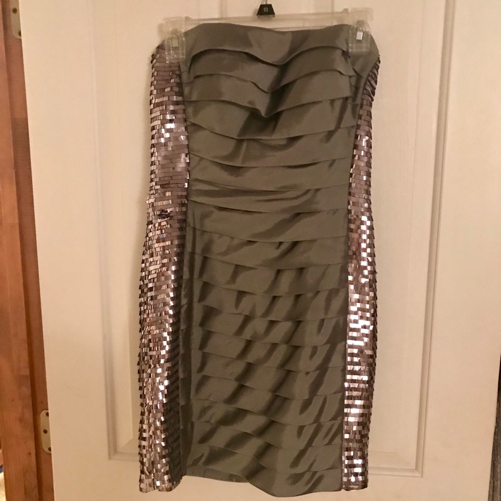 Milano Silver Cocktail Dress